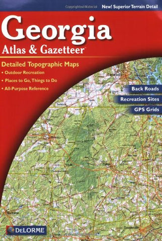 Georgia Atlas & Gazetteer (Paperback)