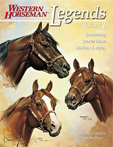 Legends Outstanding Quarter Horse Stallions And Mares (Paperback)