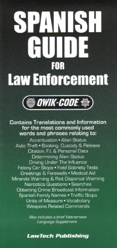 Spanish Translation Manual for Law Enforcement
