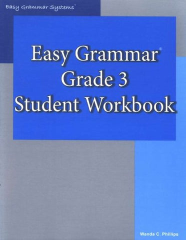 Easy Grammar Grade 3 Student Workbook
