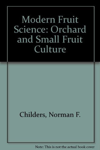 Modern Fruit Science - Hardcover