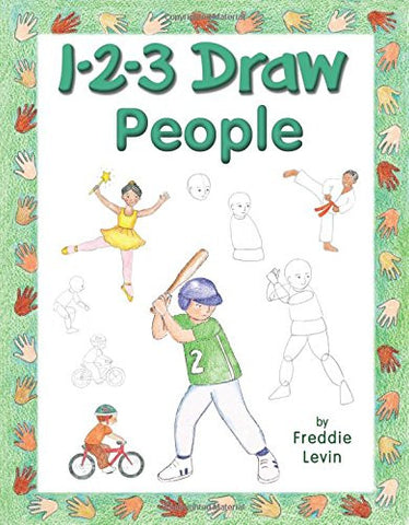 1-2-3 Draw People (Paperback)