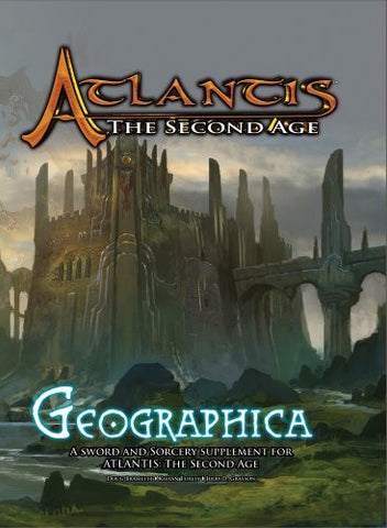 Atlantis: Geographica (Atlantis RPG Supp., Hardback, Full Color) (21014, Hardcover)