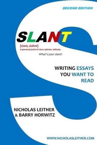Slant: Writing Essays You Want to Read