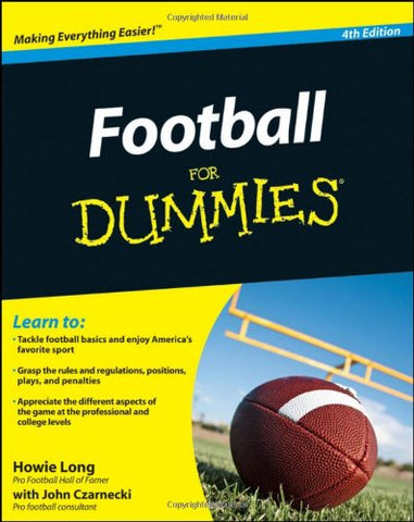 Football For Dummies (Trade Paper)