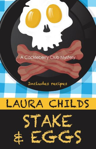 Stake & Eggs, Laura Childs - (Paperback) Large Print