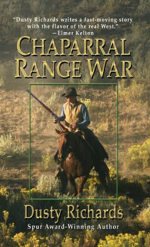 Chaparral Range War, Dusty Richards - (Hardcover) Large Print