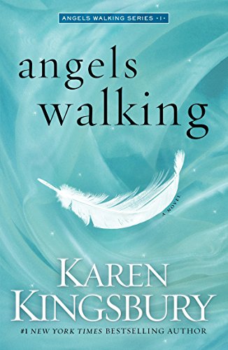 Angels Walking, Karen Kingsbury  - (Hardcover) Large Print