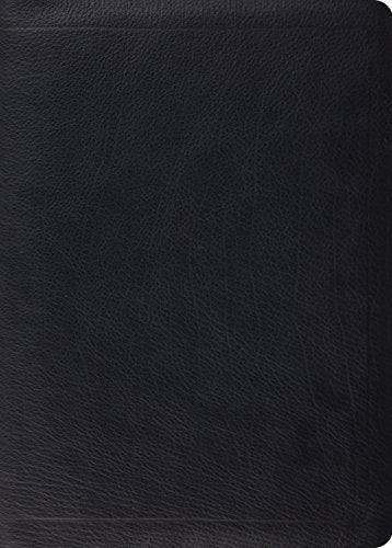 ESV Macarthur Study Bible (Premium Calfskin Leather, Black)