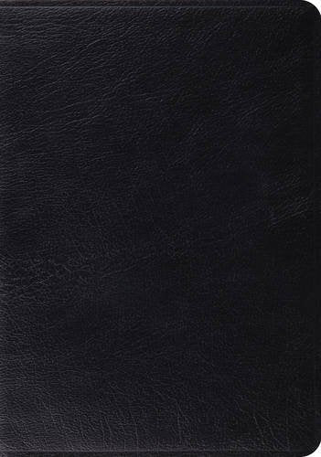 ESV Study Bible Indexed (Genuine Leather, Black)