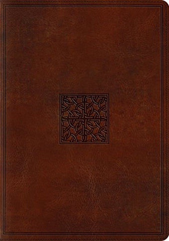 ESV Study Bible (TruTone, Walnut, Celtic Imprint Design)
