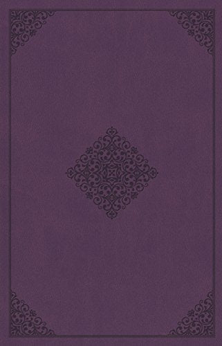 ESV Holy Bible, Value Edition (TruFlat, Lavender, Ornament Design)