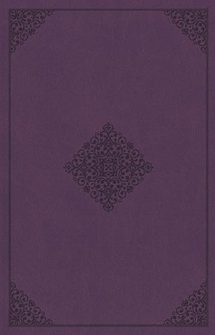 ESV Holy Bible, Value Edition (TruFlat, Lavender, Ornament Design)