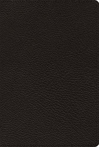 ESV Omega Thinline Reference Bible (Goatskin), Black