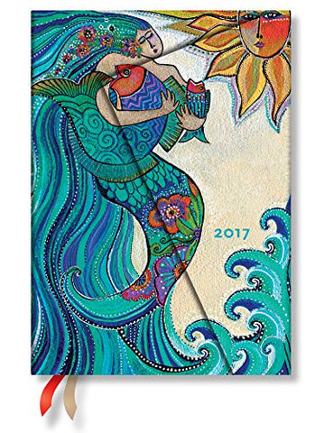 12-Month Week-at-a-Time 2017 Ocean Song Midi Horizontal