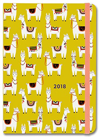 2018 Llamas  Weekly Planner (Hardcover)