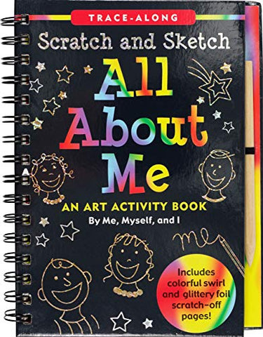 Scratch & Sketch All About Me Trace Along (Spiral Hardcover)