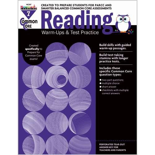 STAAR Reading Warm-Ups and Test Practice Grade 7 (Paperback)