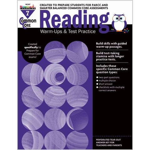 STAAR Reading Warm-Ups and Test Practice Grade 7 (Paperback)