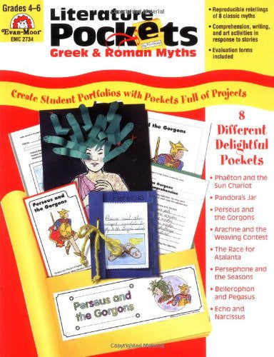 Literature Pockets: Greek & Roman Myths, Grades 4-6+ - Teacher Resource Book