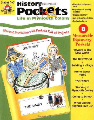 History Pockets: Life in Plymouth Colony, Grades 1–3