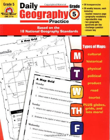 Daily Geography Practice, Grade 5
