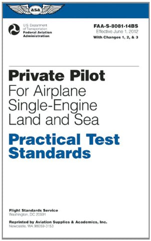 8081-14BS Private Single Engine Land and Sea (Paperback)