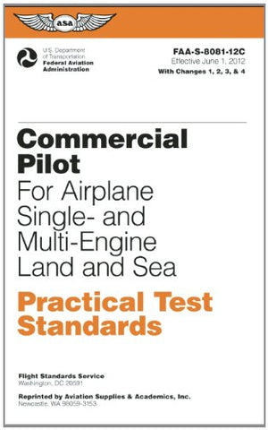 8081-12C Commercial Airplane Single/Multi (Paperback)