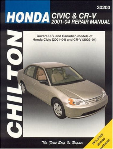 Honda Civic and CRV, 2001-04 (Haynes Repair Manuals)