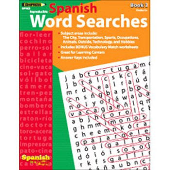 Spanish in a Flash Word Searches, Book 3
