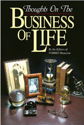 Thoughts on the Business of Life, Hardcover