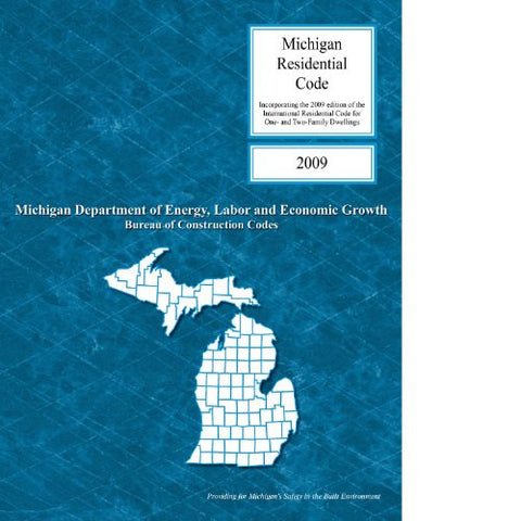 2009 Michigan Residential Code (paperback)