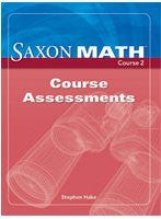 Saxon Math, Course 2: Course Assessments(not in price list)