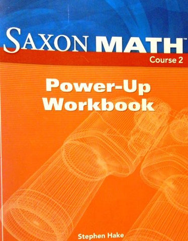 Saxon Math, Course 2: Power-Up- Workbook(not in price list)