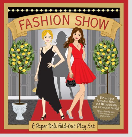 Fashion Show Paper Doll Play Set (Hardcover)