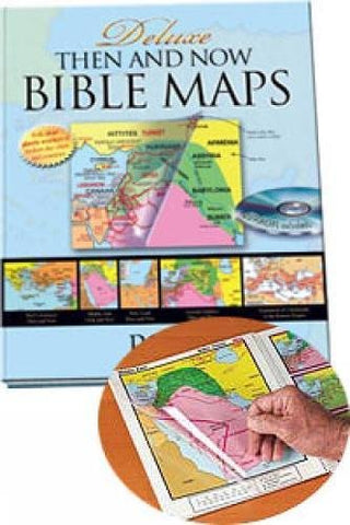 Deluxe Then & Now Bible Maps - Concealed Spiral Bound