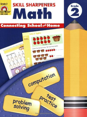 Skill Sharpeners: Math, Grade 2