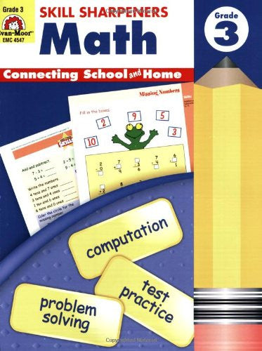 Skill Sharpeners: Math, Grade 3