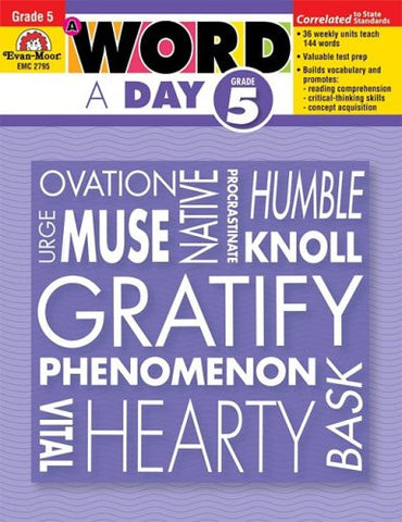 A Word a Day, Grade 5 - Teacher's Edition