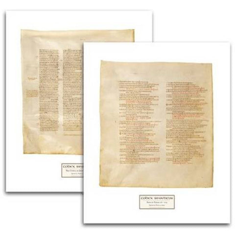 Codex Sinaiticus: Facsimile Prints (Hardcover)