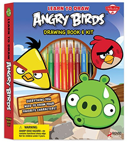 Learn to Draw Angry Birds Drawing Book & Kit  (Paperback)