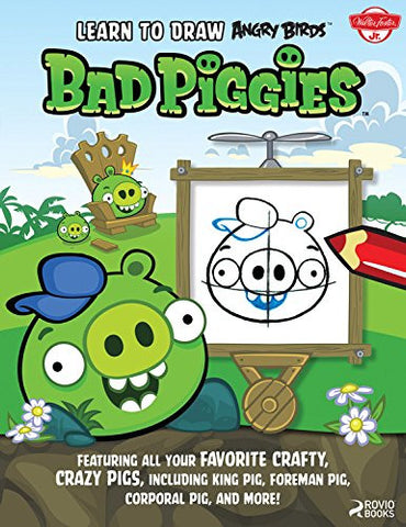 Learn to Draw Angry Birds: Bad Piggies
Featuring all your favorite crafty, crazy pigs, including King Pig, Foreman Pig, Corporal Pig, and more!