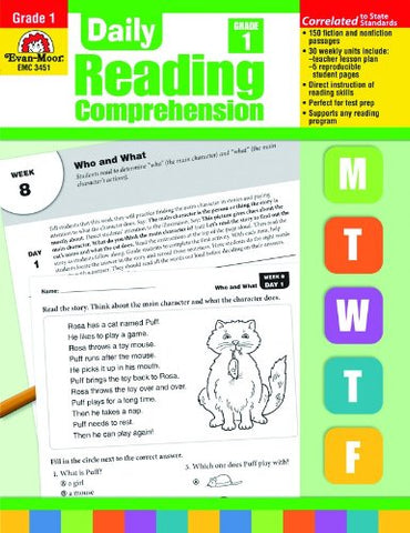 Daily Reading Comprehension, Grade 1 TE (Paperback)