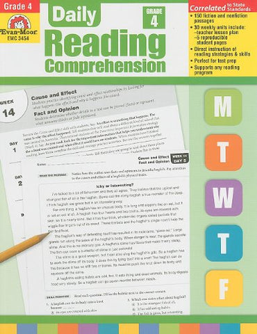 Daily Reading Comprehension, Grade 4 TE (Paperback)