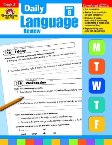 Daily Language Review, Grade 8 - Teacher's Edition