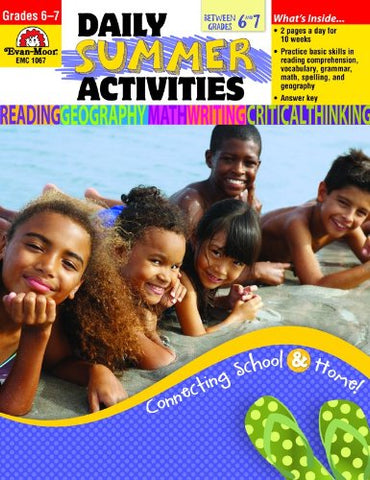 Daily Summer Act Moving 6Th To 7Th Gr (Paperback)
