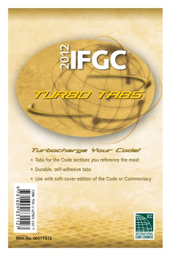 2012 International Fuel Gas Code® Turbo Tabs (loose leaf)