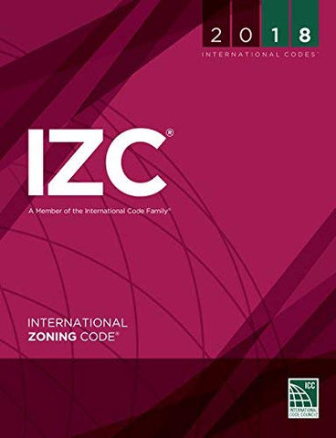 2018 International Zoning Code, Soft Cover