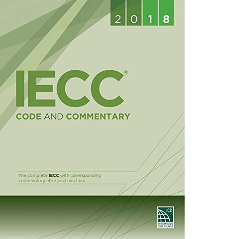 2018 IECC Code and Commentary