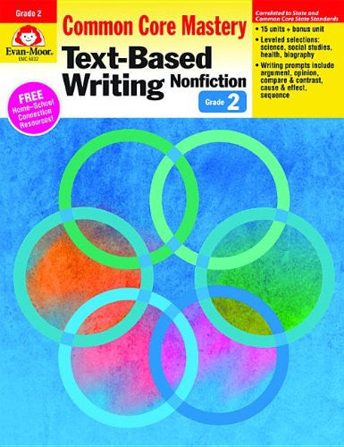Text-Based Writing: Nonfiction: Common Core Mastery, Grade 2
